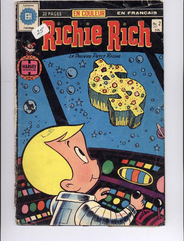Richie Rich French Comic Book